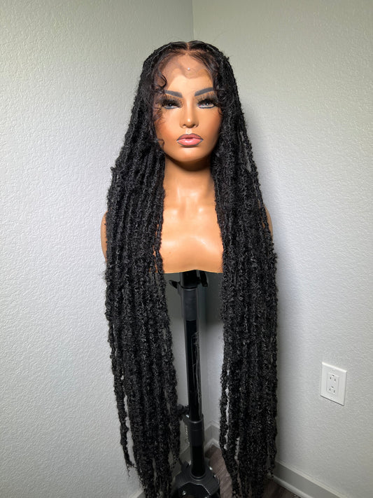 "ANIYA" Full Lace Rasta Loc Wig